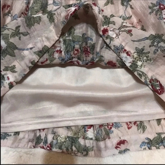 Strapless Floral Dress Size M Style 3380HAU - Picture 7 of 10